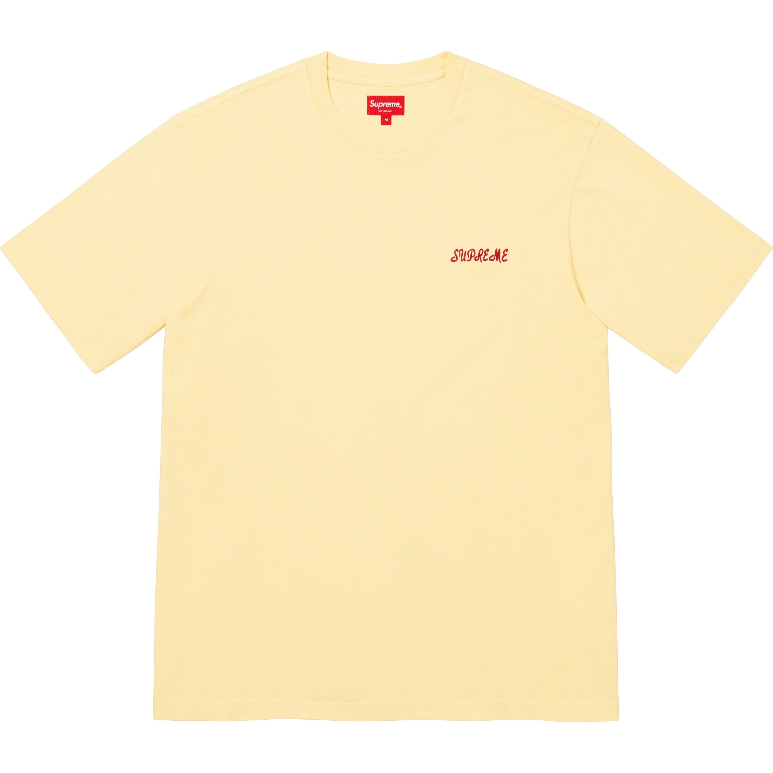 Washed Script S/S Top view 7